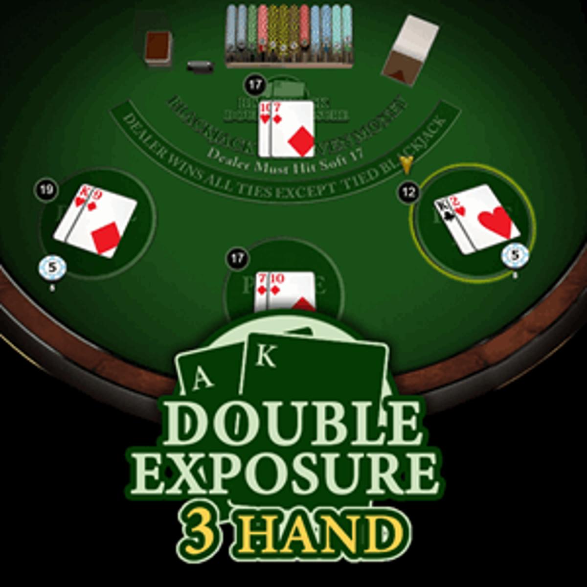 BlackJack--Double Exposure 3 Hand